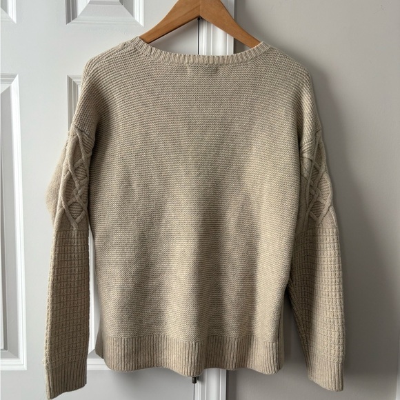 Madewell Cable Knit 100% Wool Sweater - Picture 5 of 13